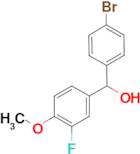 4-Bromo-3'-fluoro-4'-methoxybenzhydrol