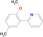 2-(2-Methoxy-5-methylphenyl)pyridine