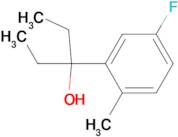 3-(3-Fluoro-6-methylphenyl)-3-pentanol