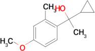 1-(4-Methoxy-2-methylphenyl)-1-cyclopropyl ethanol