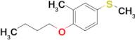 4-n-Butoxy-3-methylphenyl methyl sulfide