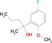 2-(3-Fluoro-6-methoxyphenyl)-2-pentanol