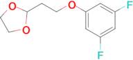 2-[2-(3,5-Difluoro-phenoxy)ethyl]-1,3-dioxolane