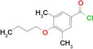 4-n-Butoxy-3,5-dimethylbenzoyl chloride