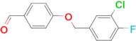 4-(3-Chloro-4-fluorobenzyloxy)benzaldehyde