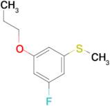 5-Fluoro-3-n-propoxyphenyl methyl sulfide