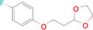 2-[2-(4-Fluoro-phenoxy)ethyl]1,3-dioxolane