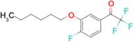 3-n-Hexyloxy-2,2,2,4'-tetrafluoroacetophenone