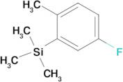 1-(Trimethylsilyl)-3-fluoro-6-methylbenzene