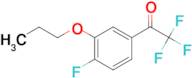 3'-n-Propoxy-2,2,2,4'-tetrafluoroacetophenone