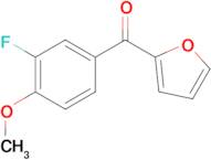 2-(3-Fluoro-4-methoxybenzoyl)furan