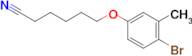 6-(4-Bromo-3-methyl-phenoxy)hexanenitrile
