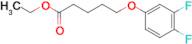 Ethyl 5-(3,4-difluoro-phenoxy)pentanoate