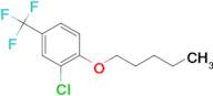 3-Chloro-4-n-pentoxybenzotrifluoride