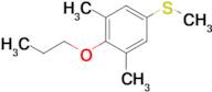 Methyl 4-n-propoxy-3,5-dimethylphenyl sulfide