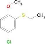 3-Chloro-6-methoxyphenyl ethyl sulfide