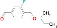 4-[(sec-Butyloxy)methyl]-3-fluorobenzaldehyde