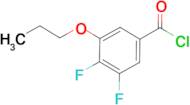 4,5-Difluoro-3-n-propoxybenzoyl chloride