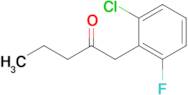 1-(2-Chloro-6-fluorophenyl)pentan-2-one