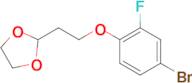 2-[2-(4-Bromo-2-fluoro-phenoxy)ethyl]-1,3-dioxolane