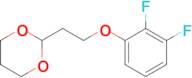 2-[2-(2,3-Difluoro-phenoxy)ethyl]-1,3-dioxane