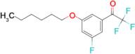 3'-n-Hexyloxy-2,2,2,5'-tetrafluoroacetophenone