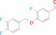 3-Fluoro-4-(3',4'-difluorobenzyloxy)benzaldehyde