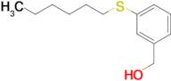 3-n-Hexylthiobenzyl alcohol