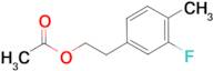 3-Fluoro-4-methylphenethyl acetate