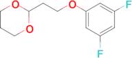 2-[2-(3,5-Difluoro-phenoxy)ethyl]-1,3-dioxane