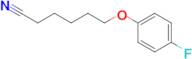 6-(4-Fluoro-phenoxy)hexanenitrile