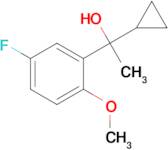 1-(3-Fluoro-6-methoxyphenyl)-1-cyclopropyl ethanol