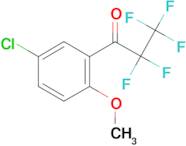 3'-Chloro-6'-methoxy-2,2,3,3,3-pentafluoropropiophenone