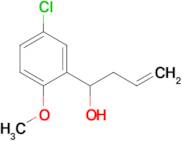 4-(3-Chloro-6-methoxyphenyl)-1-buten-4-ol