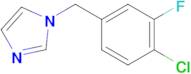 1-(4-Chloro-3-fluorobenzyl)imidazole
