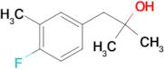 1-(4-Fluoro-3-methylphenyl)-2-methyl-2-propanol