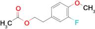 3-Fluoro-4-methoxyphenethyl acetate