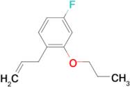 3-(4-Fluoro-2-n-propoxyphenyl)-1-propene
