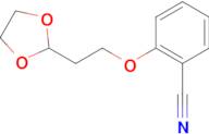 2-[2-(1,3-Dioxolan-2-yl)ethoxy]benzonitrile