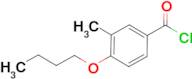 4-n-Butoxy-3-methylbenzoyl chloride