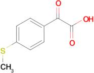 [4-(Methylthio)phenyl]glyoxylic acid