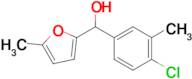 4-Chloro-3-methylphenyl-(5-methyl-2-furyl)methanol