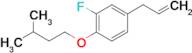 3-(3-Fluoro-4-iso-pentoxyphenyl)-1-propene