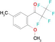 2'-Methoxy-5'-methyl-2,2,3,3,3-pentafluoropropiophenone