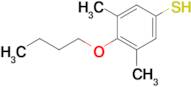 4-n-Butoxy-3,5-dimethylthiophenol