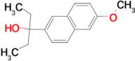 3-(6-Methoxy-2-naphthyl)-3-pentanol