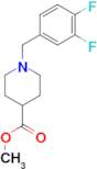 Methyl 1-[(3,4-difluorophenyl)methyl]piperidine-4-carboxylate