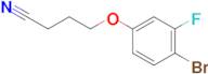 4-(4-Bromo-3-fluoro-phenoxy)butanenitrile