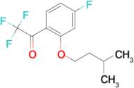 4'-Fluoro-2'-iso-pentoxy-2,2,2-trifluoroacetophenone