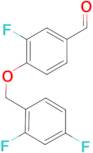 3-Fluoro-4-(2',4'-difluorobenzyloxy)benzaldehyde